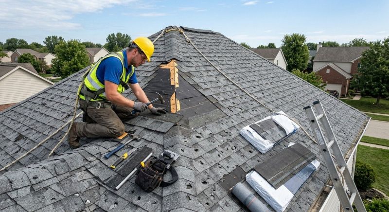 Roof Damage Repair in Woodstock, MD
