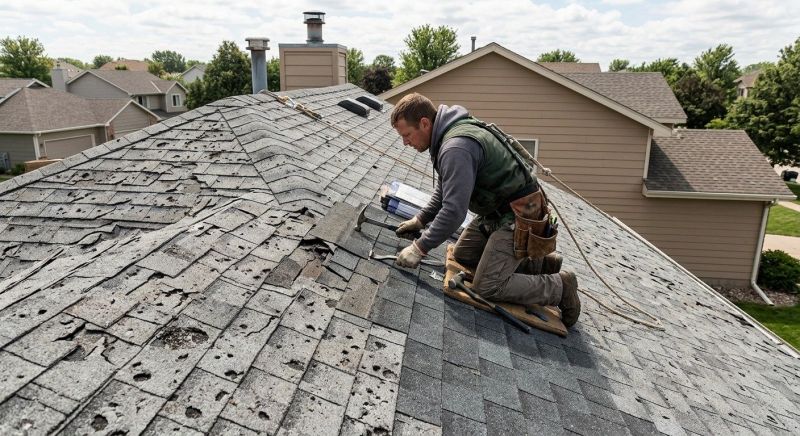 Roof Damage Restoration in Bowie, MD