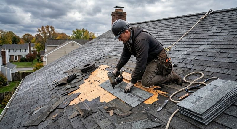Roof Damage Restoration in Chester, MD
