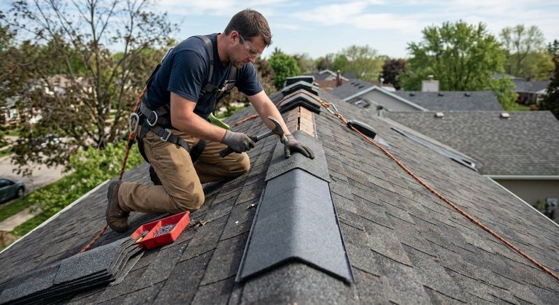 Roof Ridge Repair in Gambrills, MD