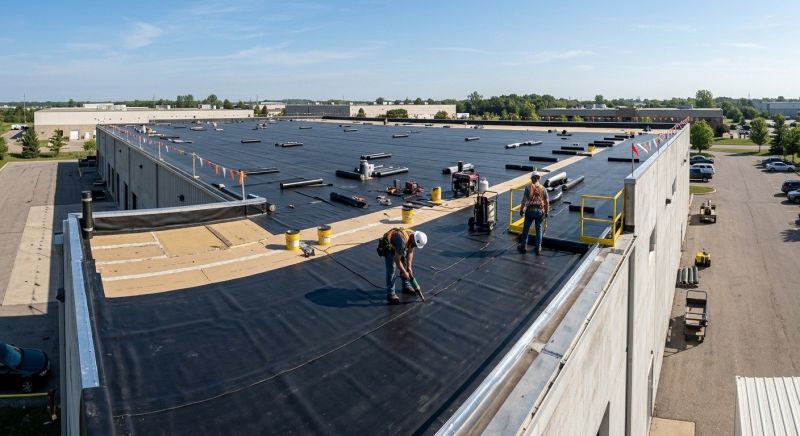Rubber Roof Installation in Gambrills, MD