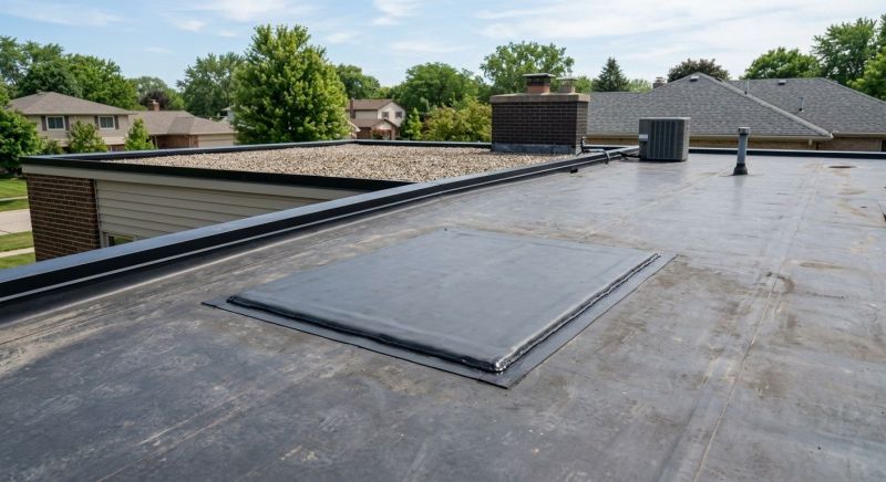 Rubber Roof Repair in Fort George G Meade, MD