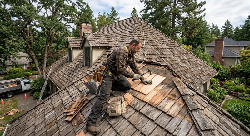 Shake Shingle Repair in Elkridge, MD