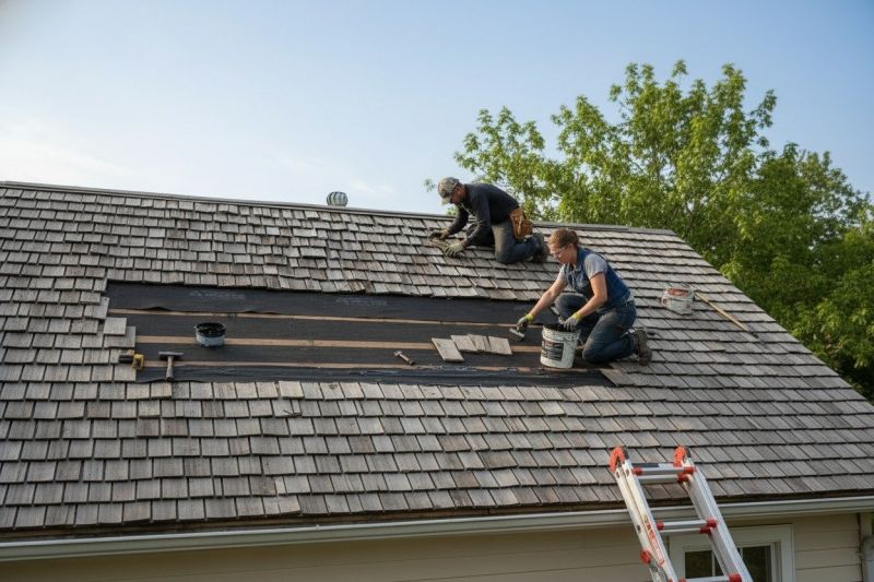 Shake Shingle Repair in Montgomery County, MD