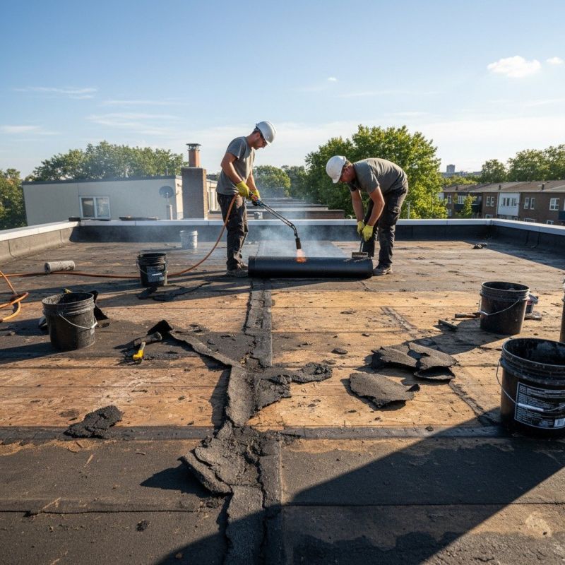 Single Ply Roof Repair in College Park, MD