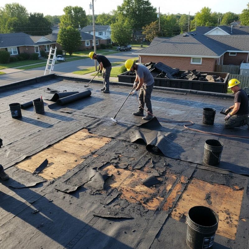 Single Ply Roof Repair in Gwynn Oak, MD