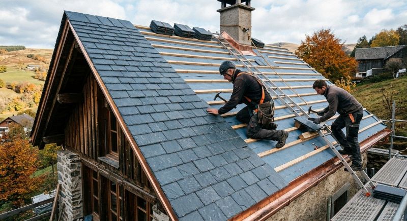 Slate Roof Construction in Dundalk, MD