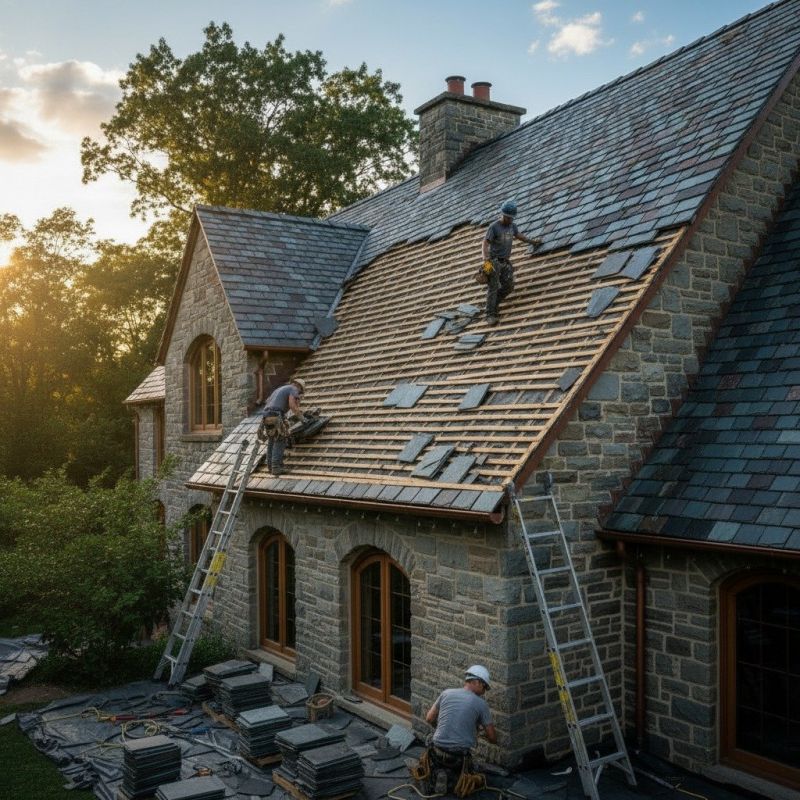 Slate Roof Replacement in Dundalk, MD