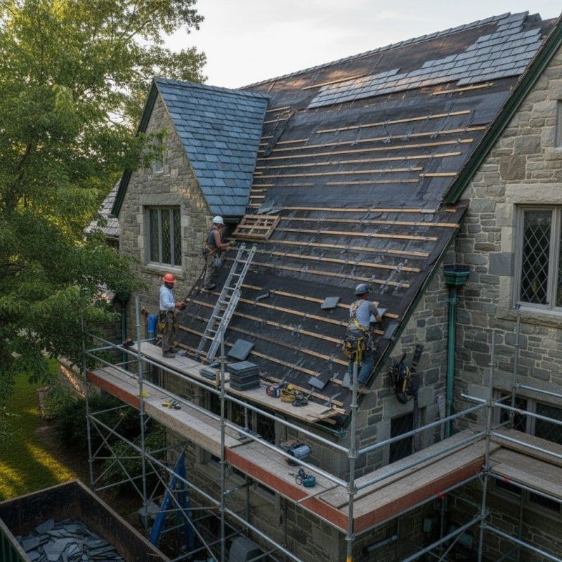 Slate Roof Replacement in Dunkirk, MD