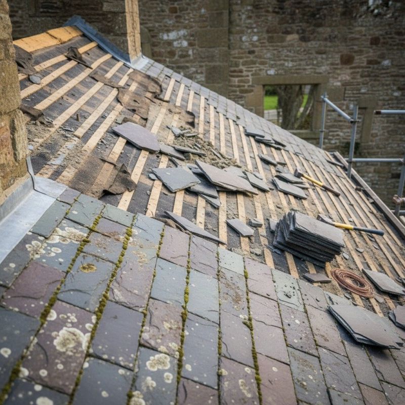 Slate Roof Replacement in Laurel, MD