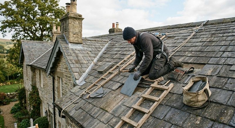 Slate Shingles Repair in Crofton, MD