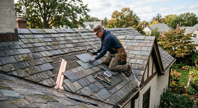 Slate Shingles Repair in Halethorpe, MD