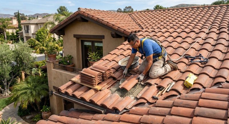 Spanish Tile Roof Repair in Gambrills, MD