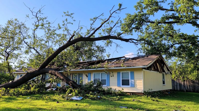 Storm Damage Roof Repair in Ellicott City, MD