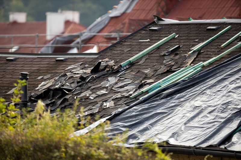 Storm Damage Roof Tarping in Gambrills, MD