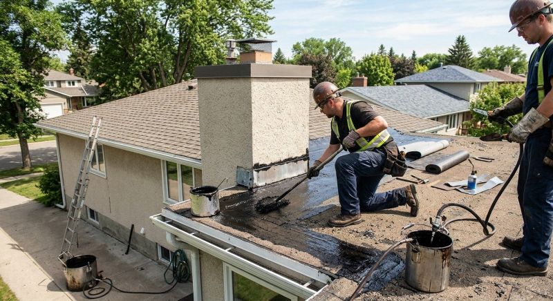 Tar And Gravel Roof Repair in Beltsville, MD