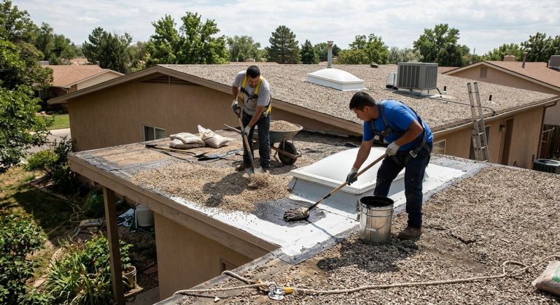 Tar And Gravel Roof Repair in Hanover, MD