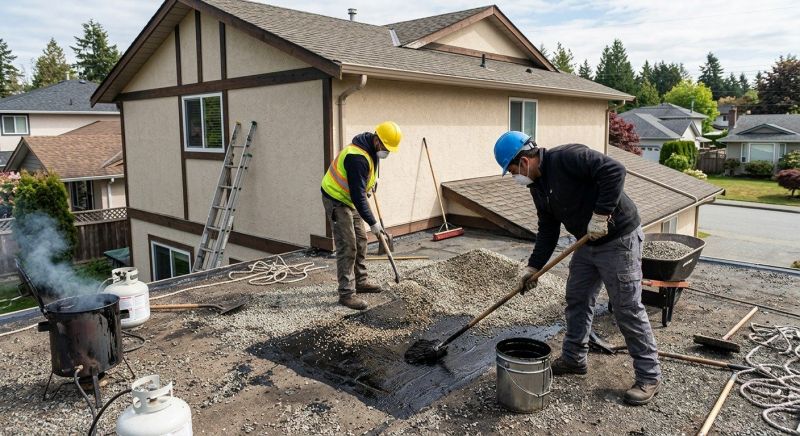 Tar And Gravel Roof Repair in Gambrills, MD