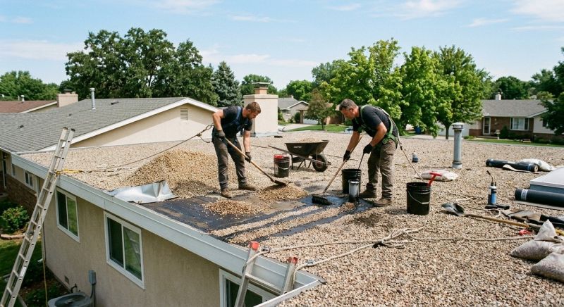 Tar And Gravel Roof Repair in Olney, MD