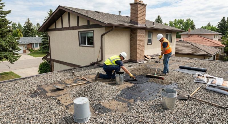 Tar And Gravel Roof Repair in Oxon Hill, MD