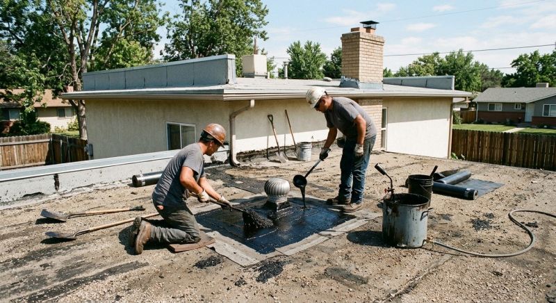 Tar Roof Repair in Marriottsville, MD