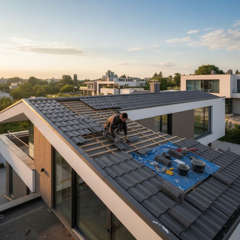 Tile Roof Repair in Chevy Chase, MD