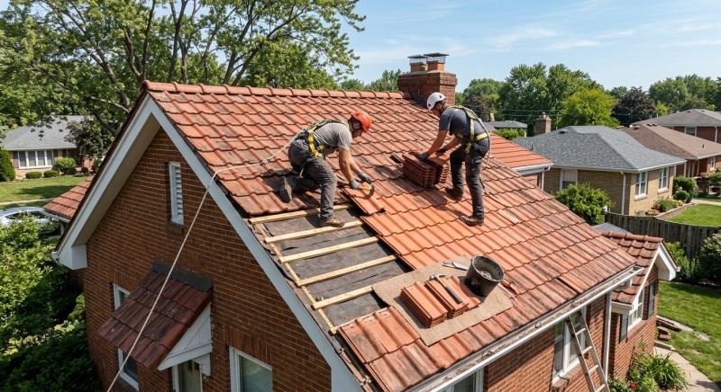 Tile Roof Repair in College Park, MD