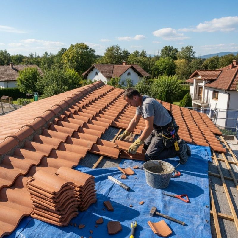 Tile Roof Repair in Columbia, MD