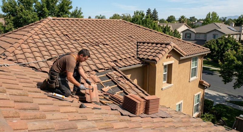 Tile Roof Repair in Marriottsville, MD