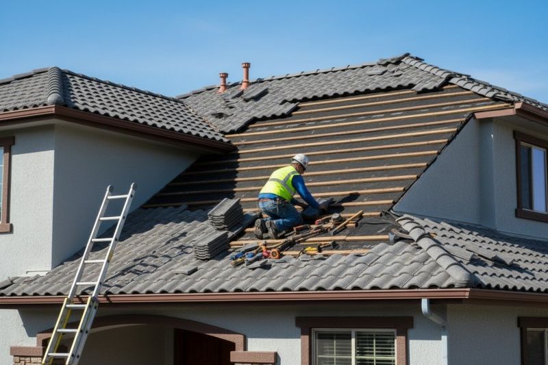 Tile Roof Repair in Olney, MD