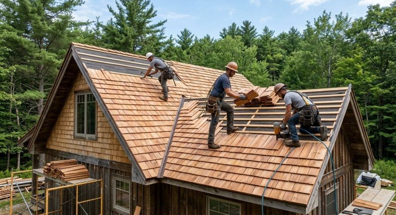 Wood Roofing Installation in Arnold, MD