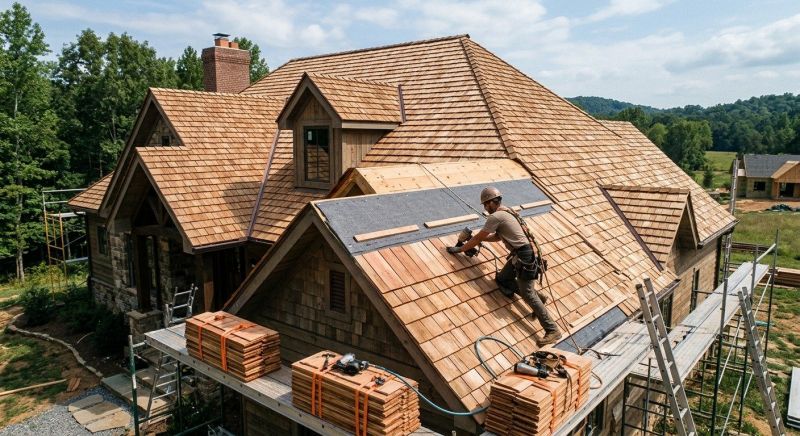 Wood Roofing Installation in Bowie, MD