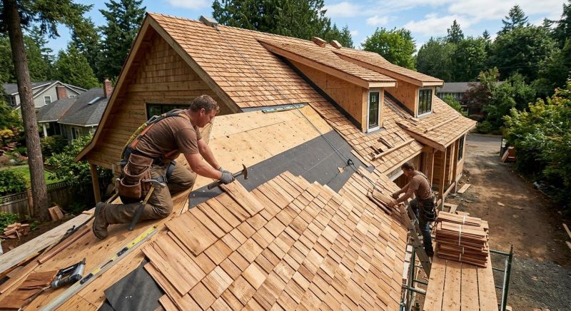 Wood Roofing Installation in Owings, MD
