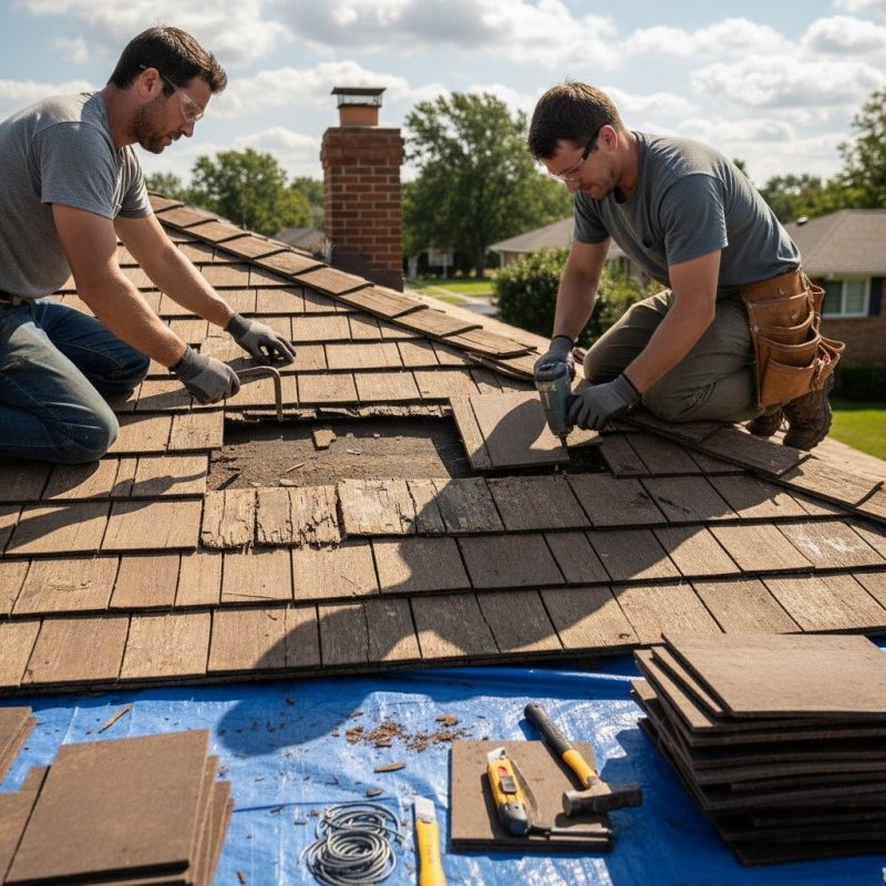 Wood Shake Roof Repair in Brookeville, MD