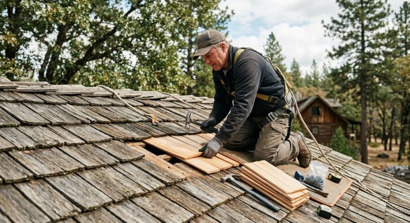 Wood Shake Roof Repair in Edgewater, MD