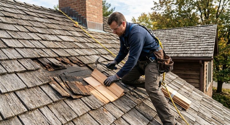 Wood Shake Roof Repair in Essex, MD