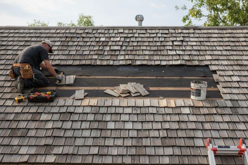 Wood Shake Roof Repair in Linthicum Heights, MD
