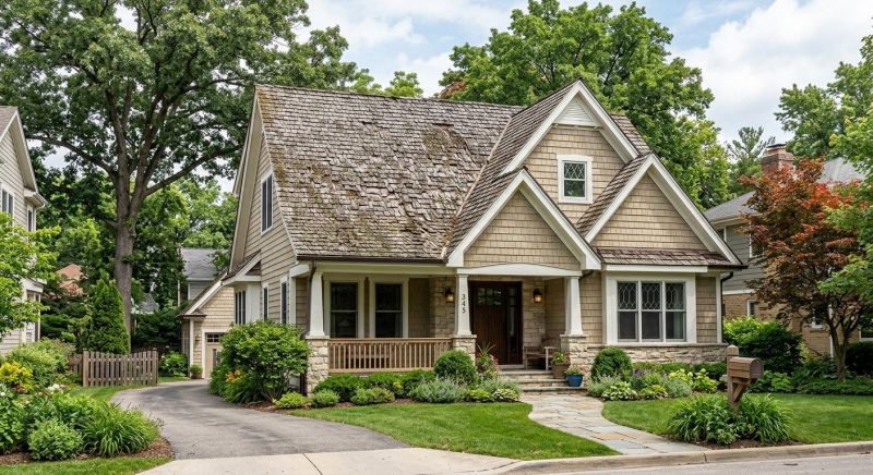 Wood Shake Roof Replacement in Kensington, MD
